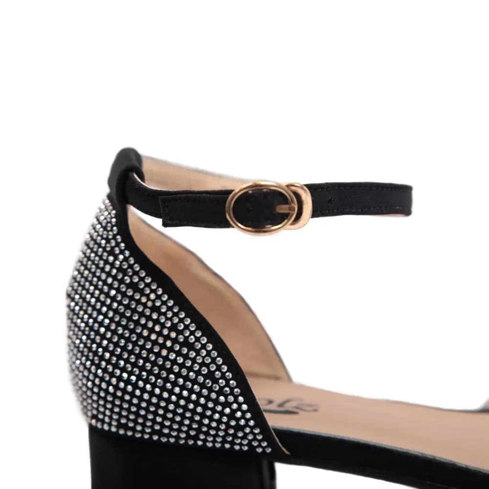 Debbie Women’s Dress Shoes - Rhinstone – 1" Heel
