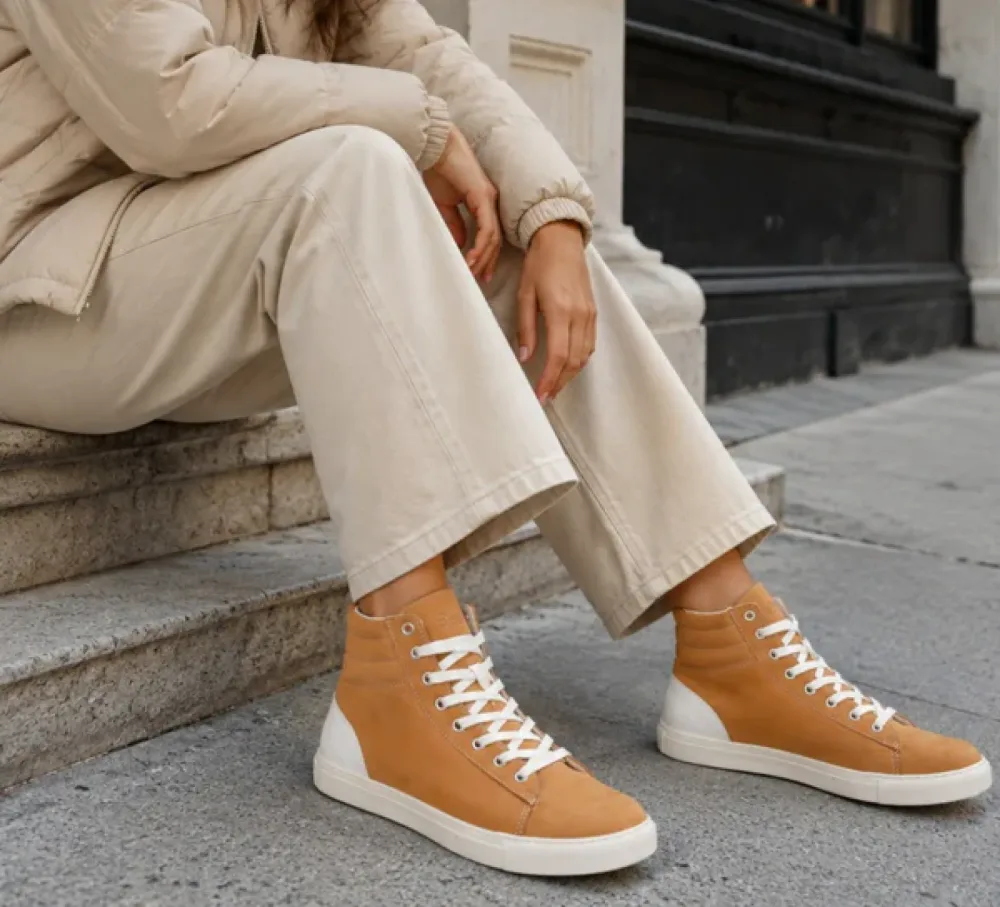 Fraser Classic Full Grain Nubuck High Top Standard and Wide Fit