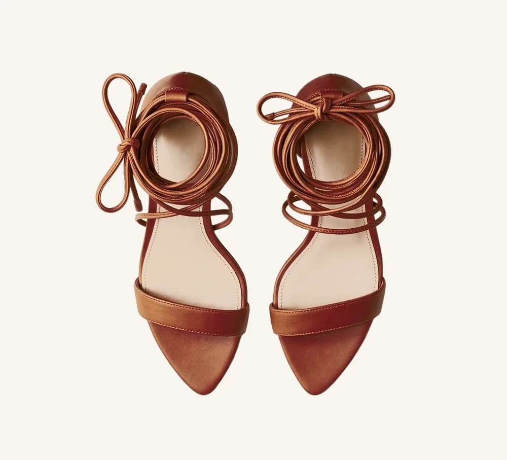 Claudine Vegan Strappy Sandal 3" Block Heel Standard and Wide