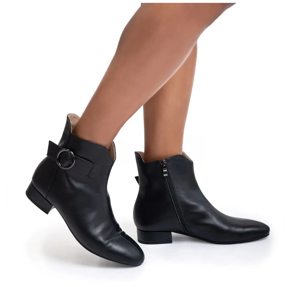 Milly Women’s Booties - Zipper - Buckle