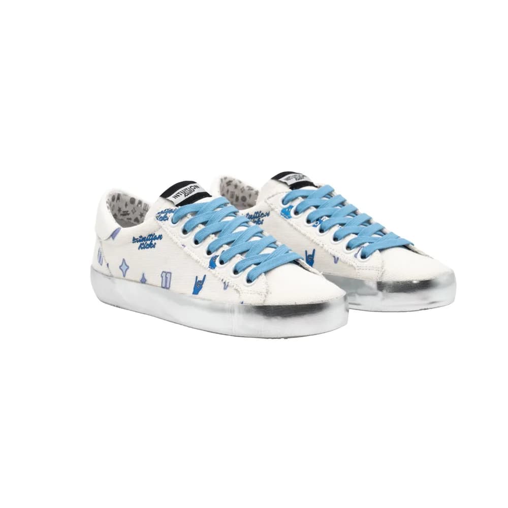 Fiducia Blue Low Top Sneakers