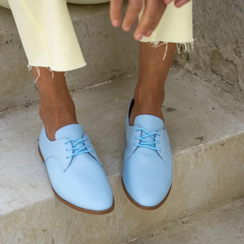 Blue Cloud Oxfords