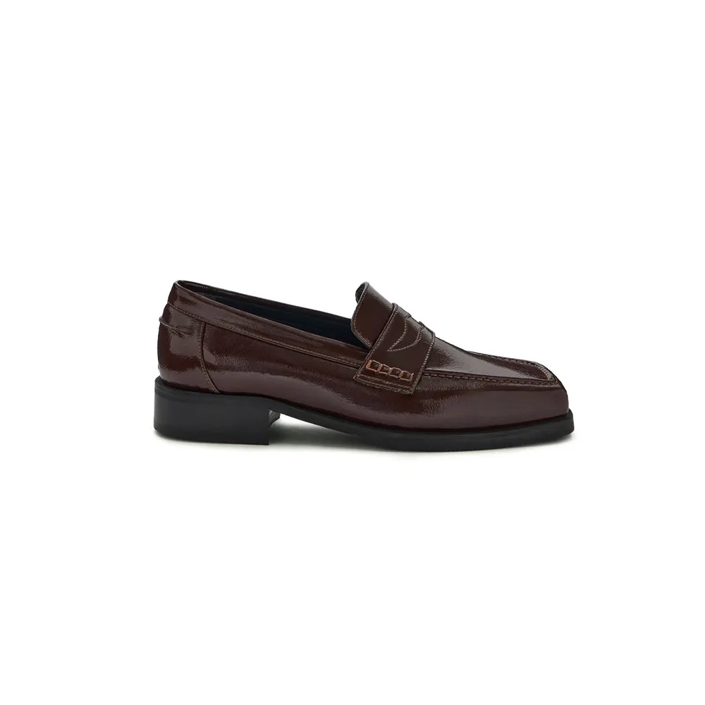 Joan Loafer - Deep Plum