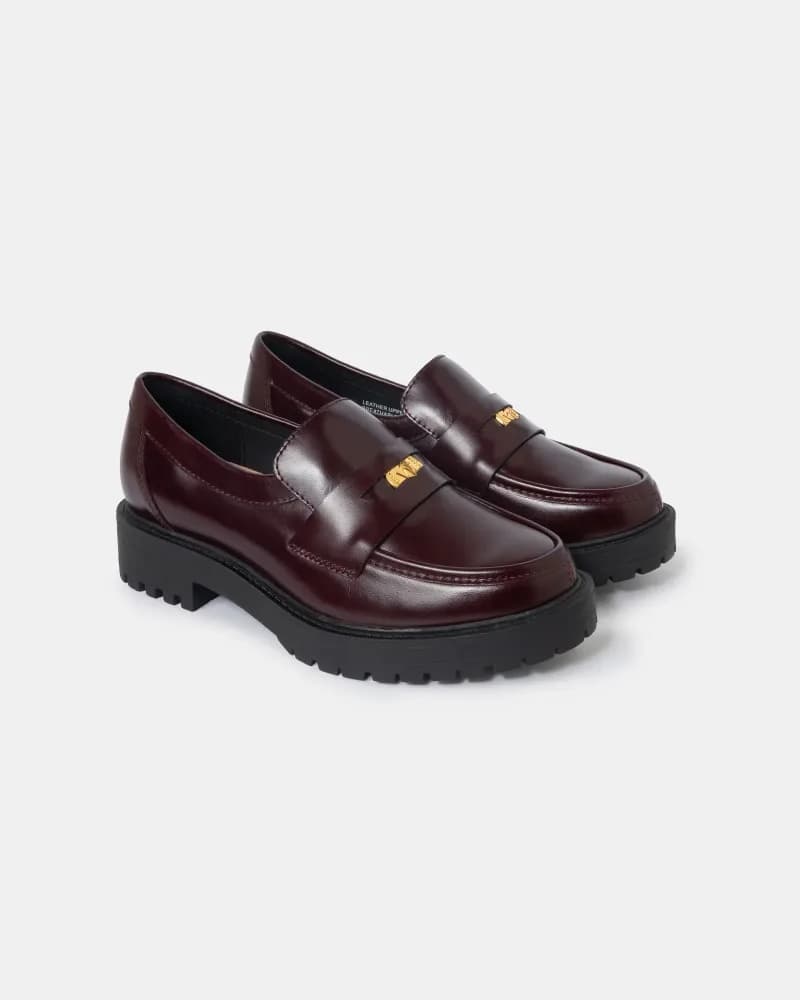 Sam Lucky Penny Leather Loafers 2.0