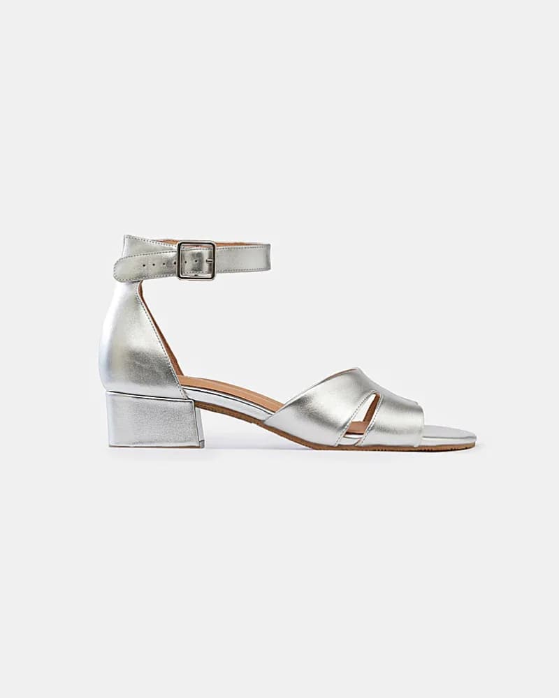 Kelly Block Heel Ankle Sandals