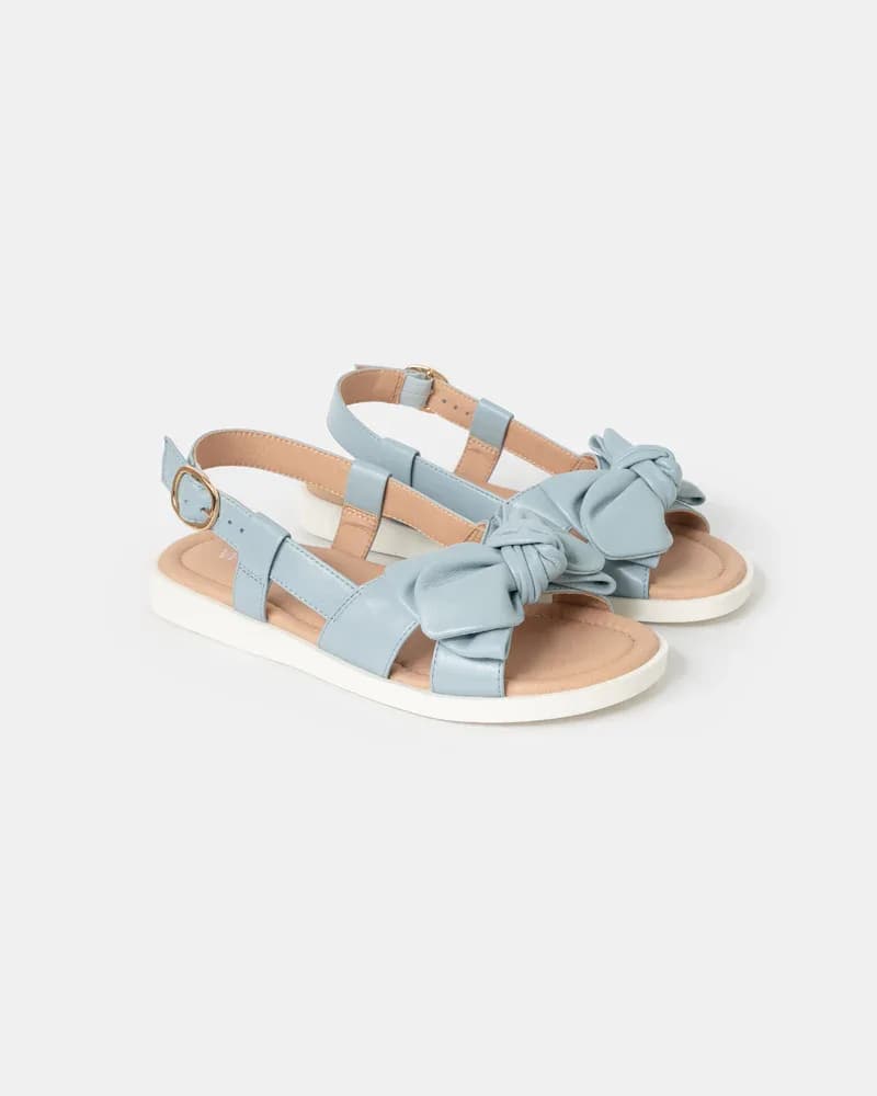 Palma Bow Mini-Wedge Slides