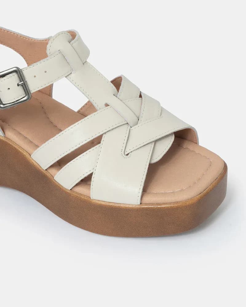 Willow T-Strap Wedge Sandals