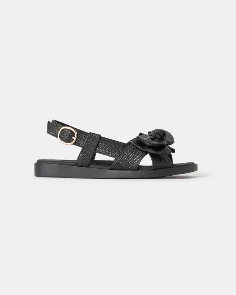 Palma Bow Mini-Wedge Slides