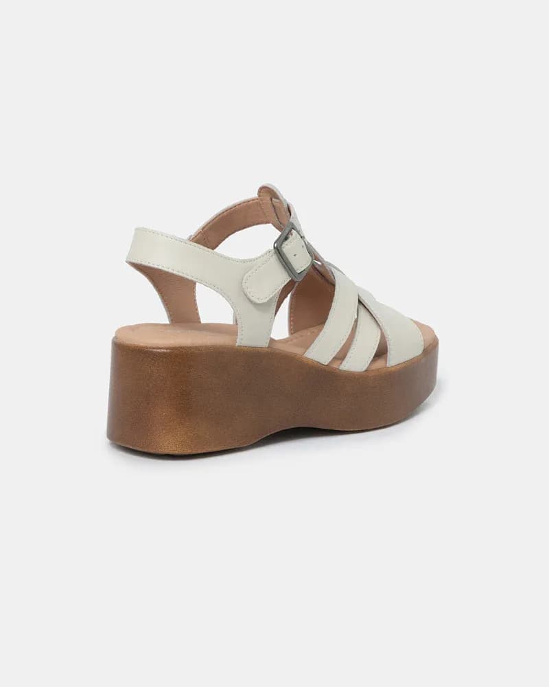 Willow T-Strap Wedge Sandals