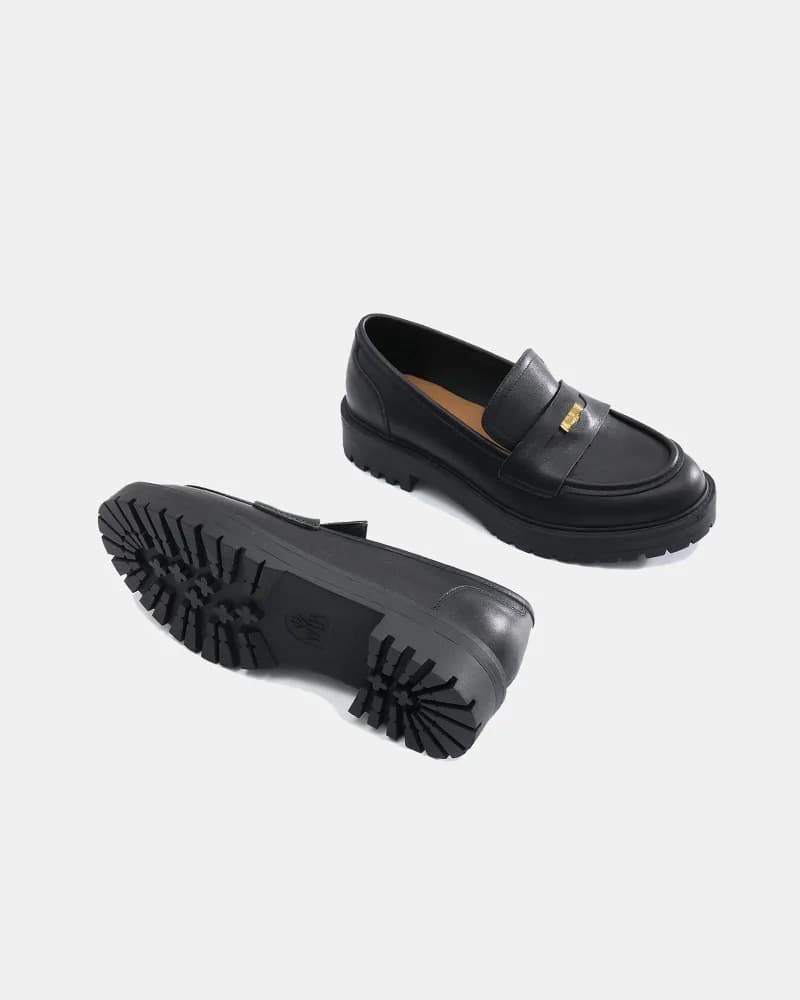 Sam Lucky Penny Leather Loafers