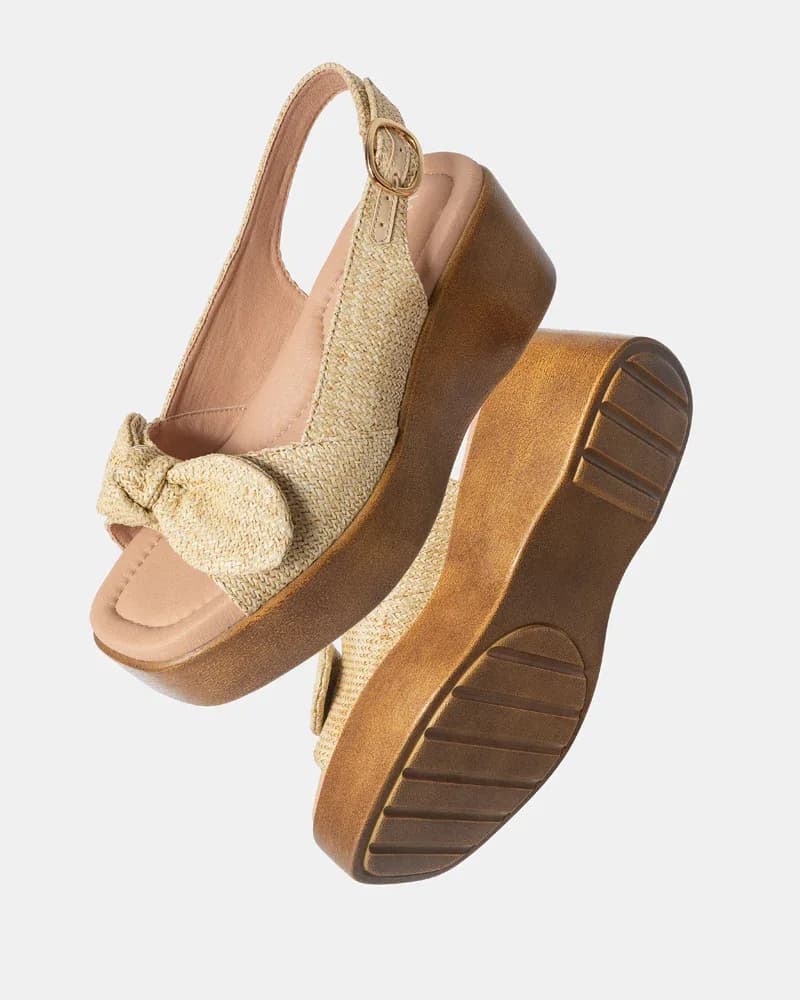 Rosie Vegan Wedge Sandals