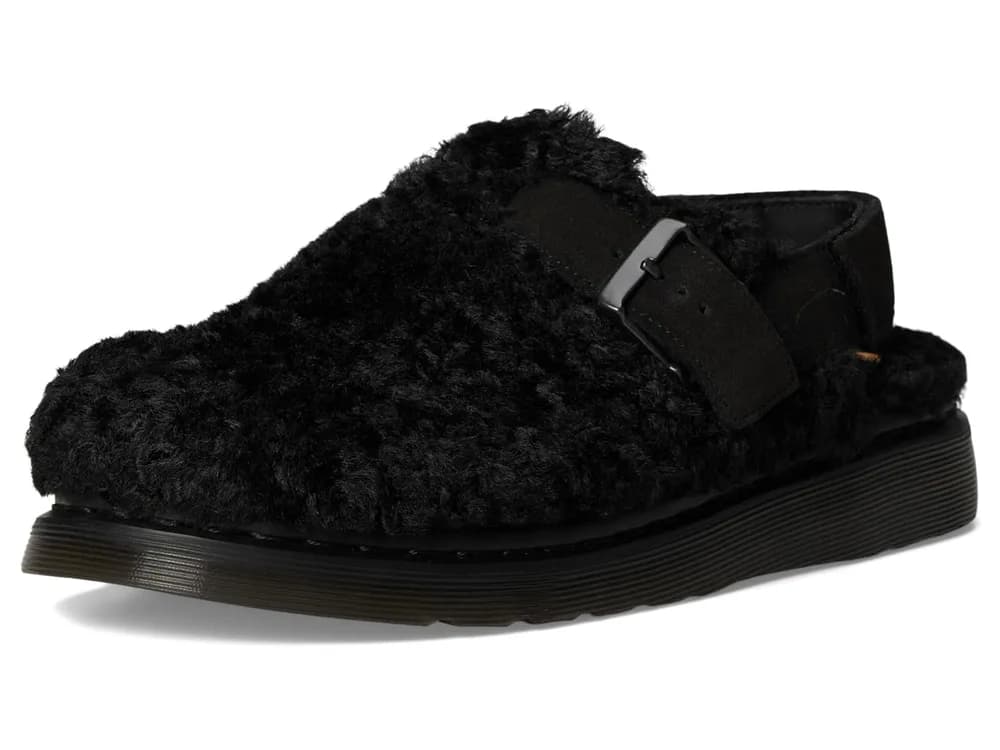 Jorge II Faux Fur Lined Deluxe Borg Slingback Mules