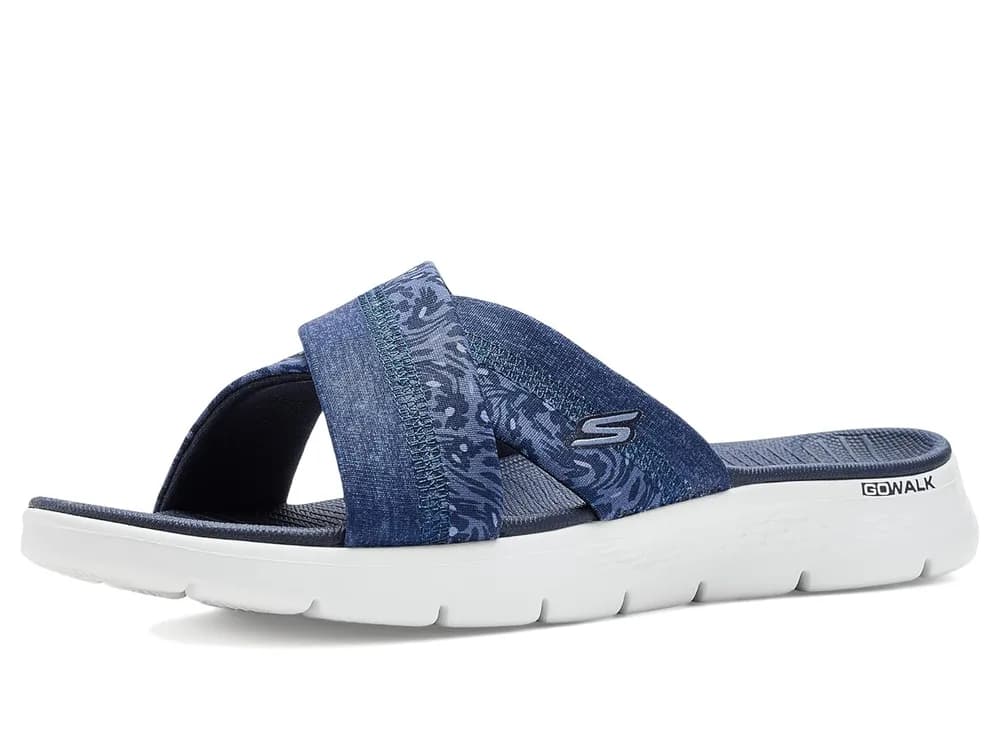 On-The-Go GO Walk Flex Sandals w/ Floral Print