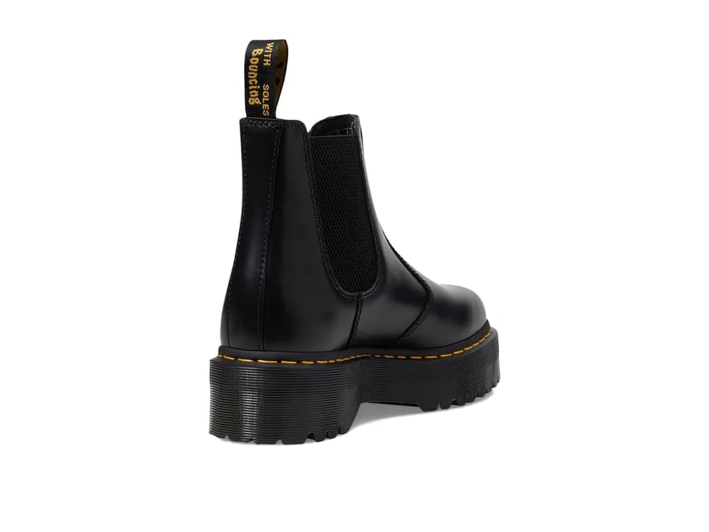 2976 Quad Smooth Leather Platform Chelsea Boots