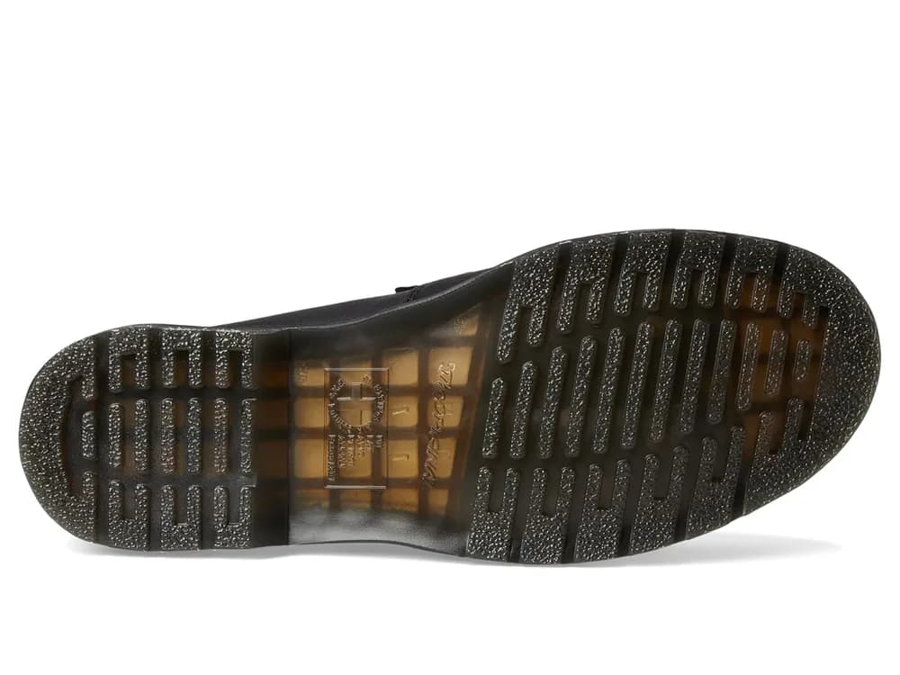 Adrian Yellow Stitch Leather Loafers