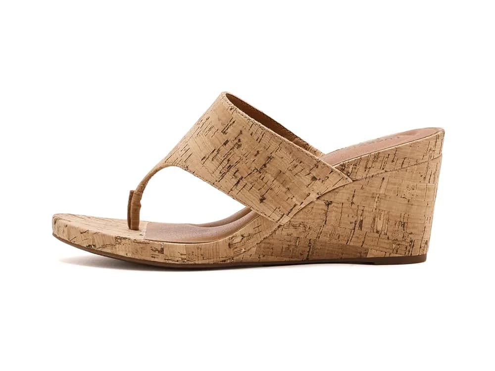Libbie Wedge Thong Sandals