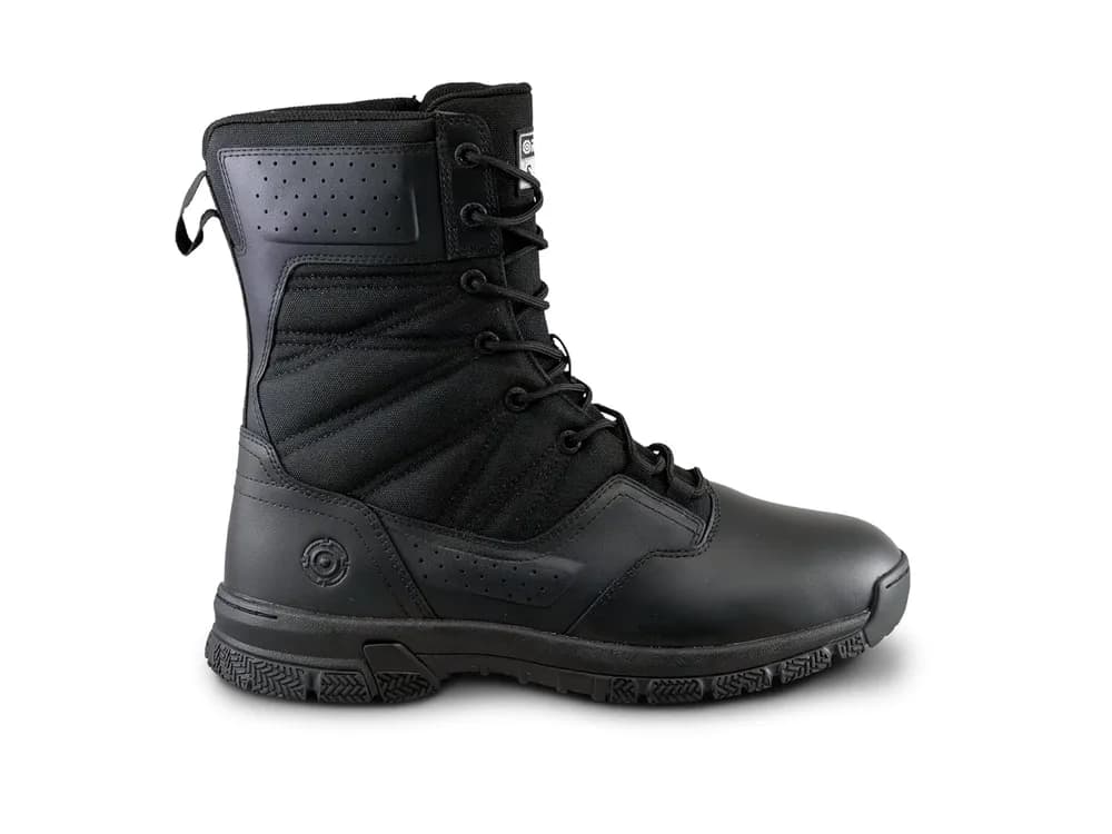 ProTec 8" Side Zip Polishable Toe Boot