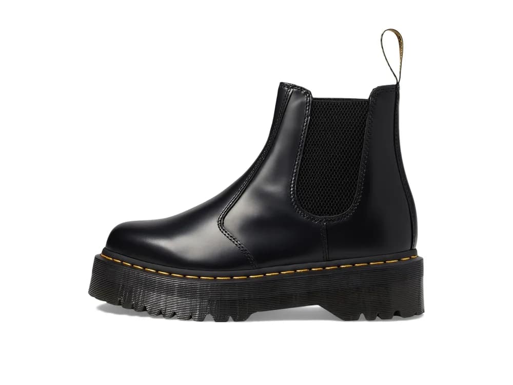 2976 Quad Smooth Leather Platform Chelsea Boots