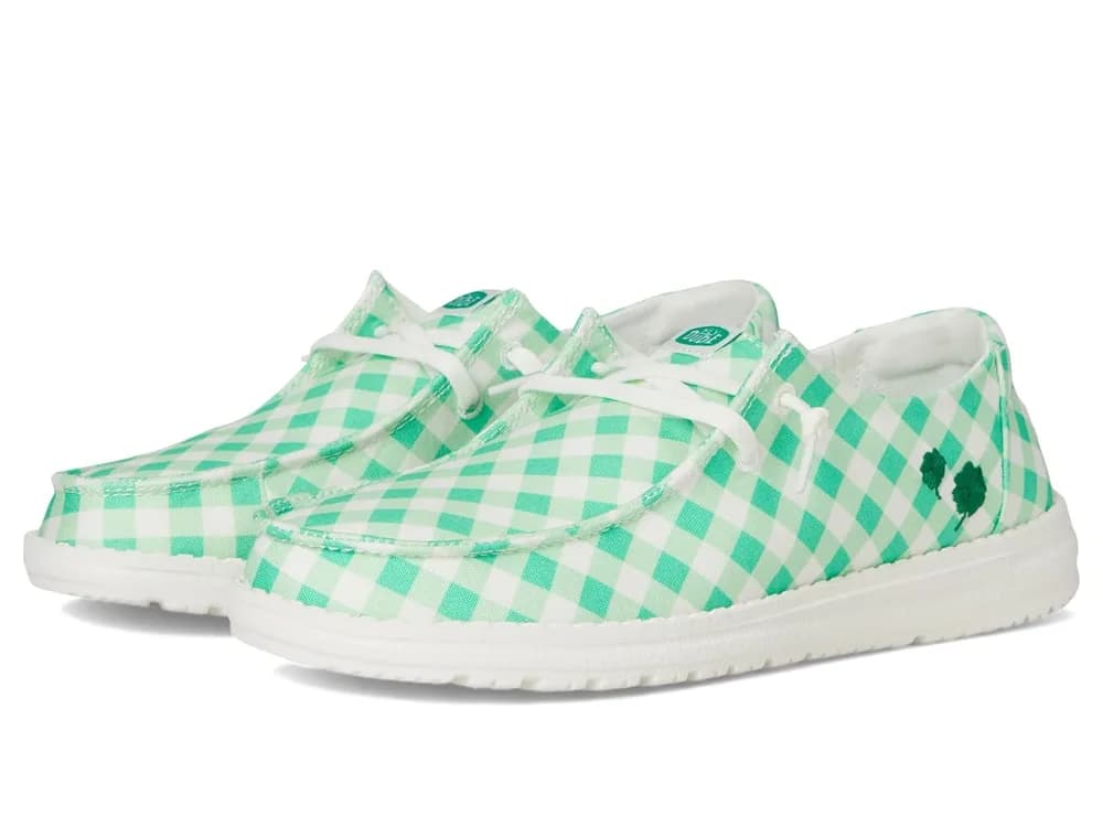 Wendy Shamrock Gingham