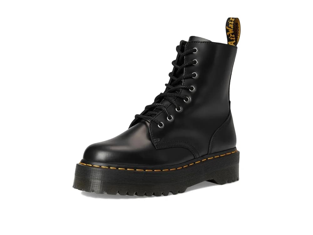 Jadon Smooth Leather Platform Boots