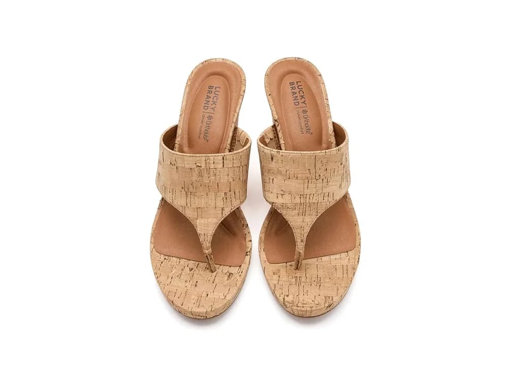 Libbie Wedge Thong Sandals