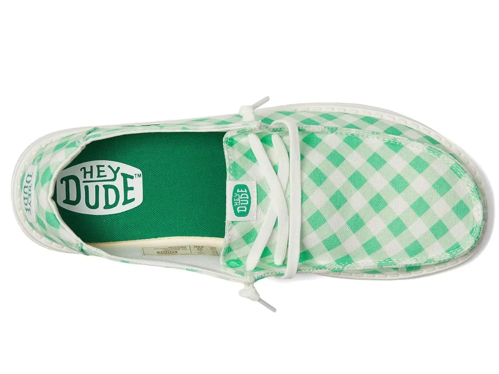Wendy Shamrock Gingham