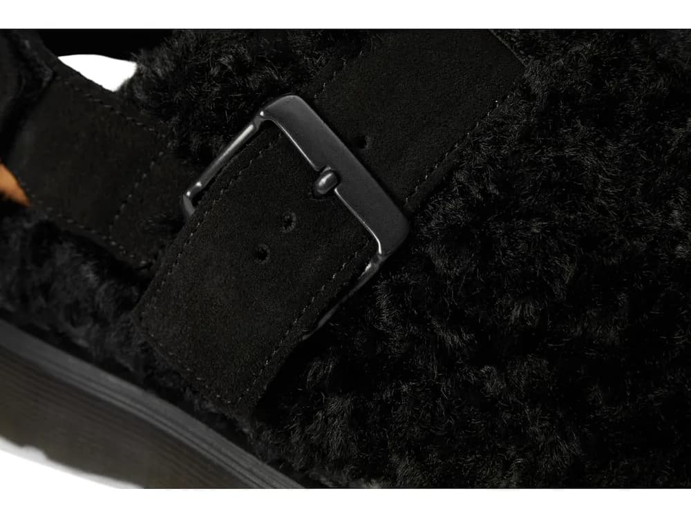 Jorge II Faux Fur Lined Deluxe Borg Slingback Mules