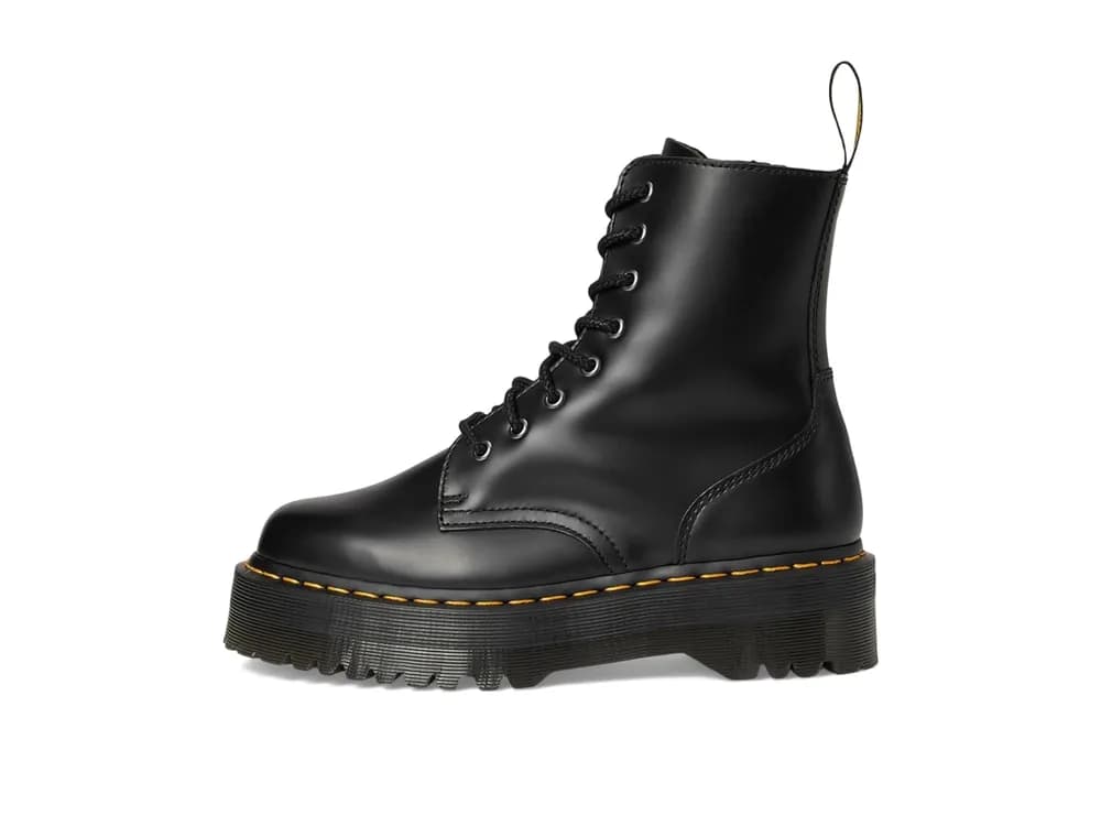 Jadon Smooth Leather Platform Boots