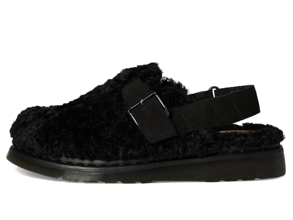 Jorge II Faux Fur Lined Deluxe Borg Slingback Mules